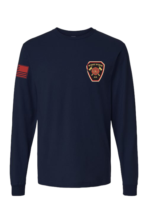 Westfork Fire Department Long Sleeve Shirt (Tultex 202LS)