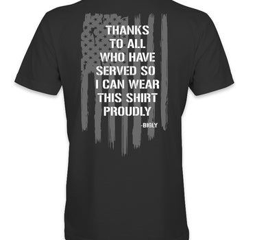 Thanks To All Who Served T-Shirt