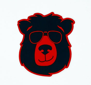 Bigly Red Bear Decal