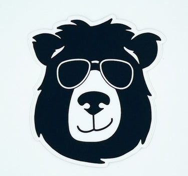 Bigly White Bear Decal