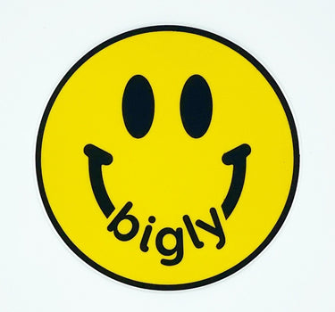 Bigly Smiley Decal
